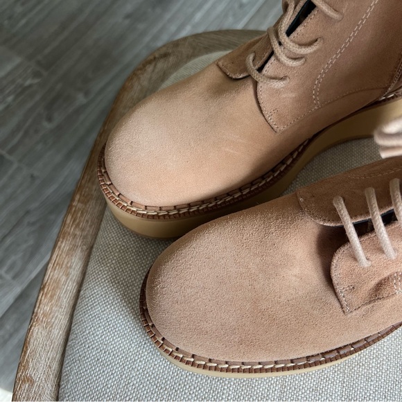 Anthropologie Paloma Barcelo Dorotea Lace-Up Platform Boots - Picture 4 of 10